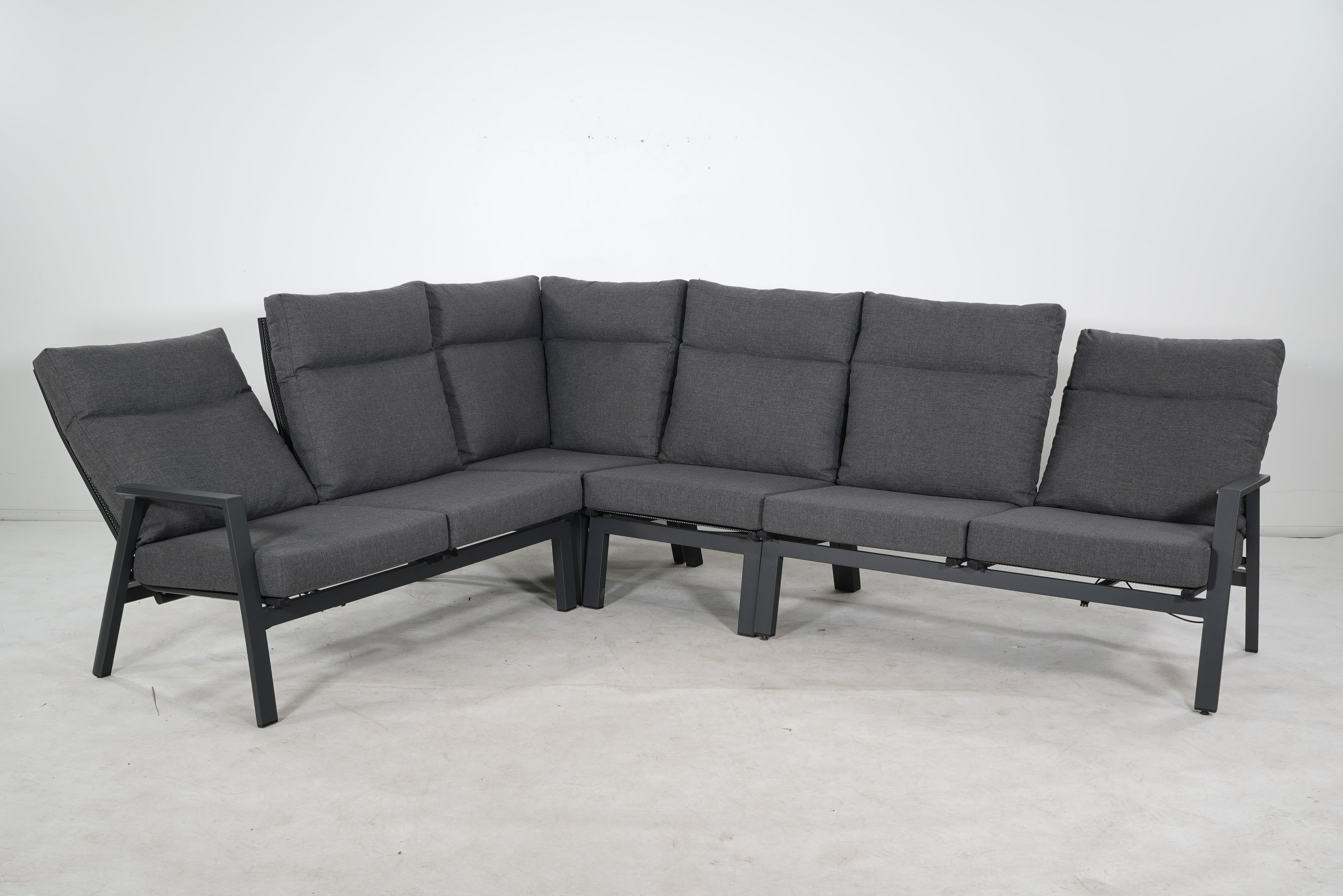 komplettes Set - Lounge Wangerooge mit Tisch Genua