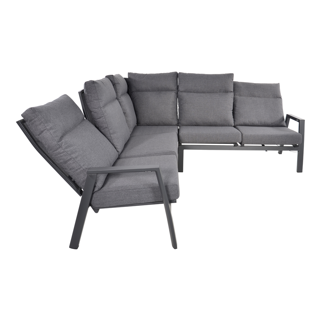 komplettes Set - Lounge Wangerooge mit Tisch Genua