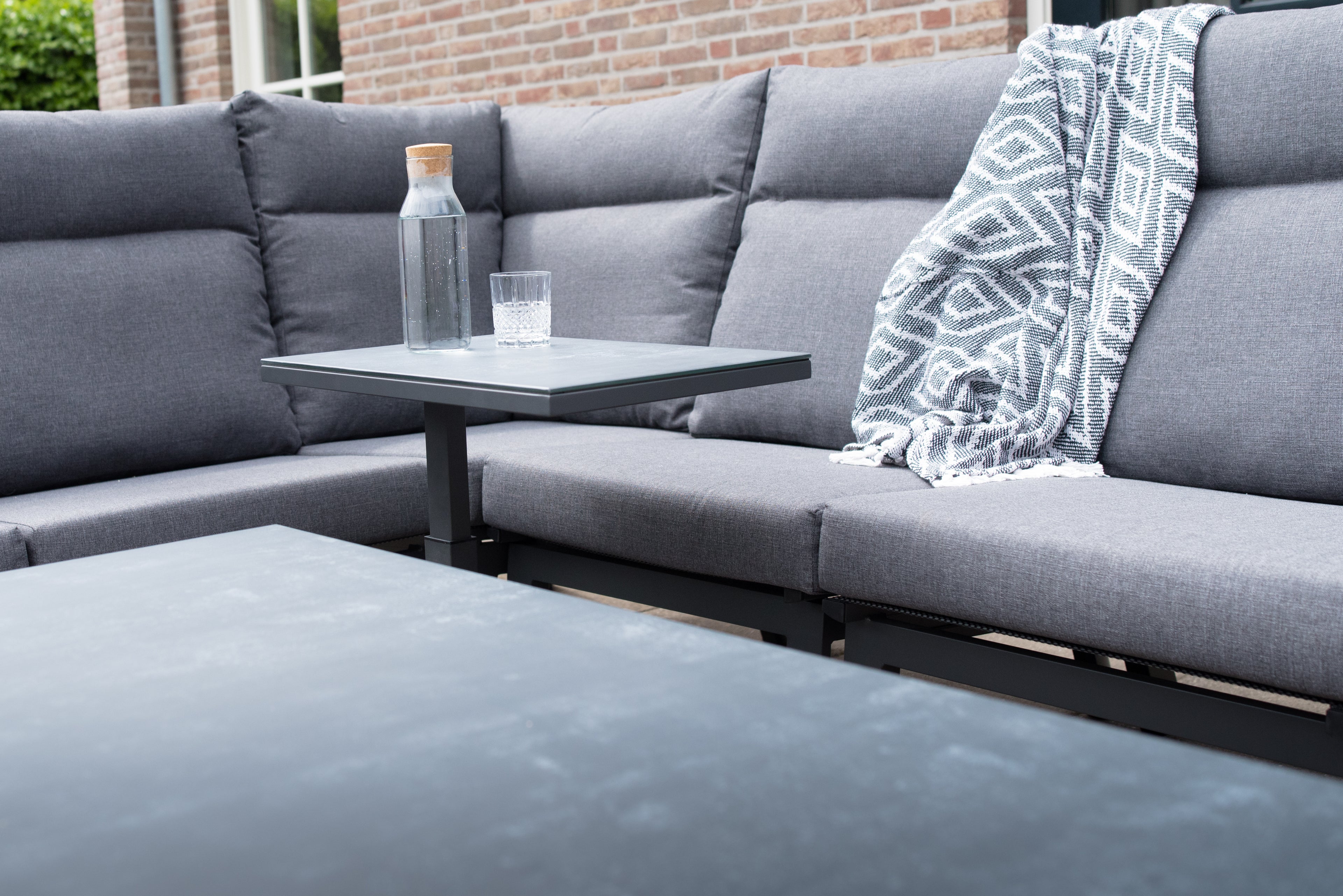 komplettes Set - Lounge Wangerooge mit Tisch Genua